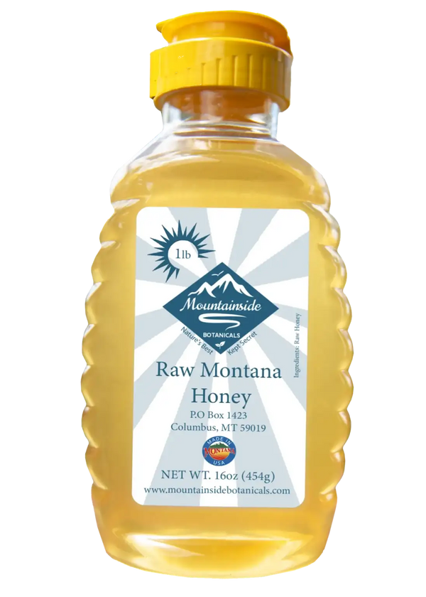 1 lb Raw Montana Honey